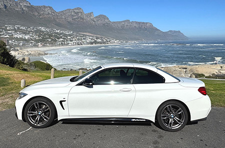 BMW 4 Series Convertible Rental Cape Town
