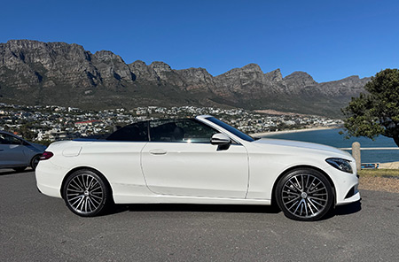 Mercedes Benz C Class Rental Cape Town