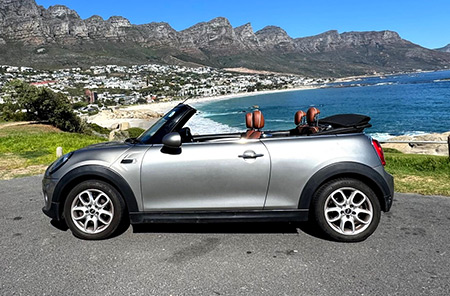 Mini Cooper Convertible Cape Town