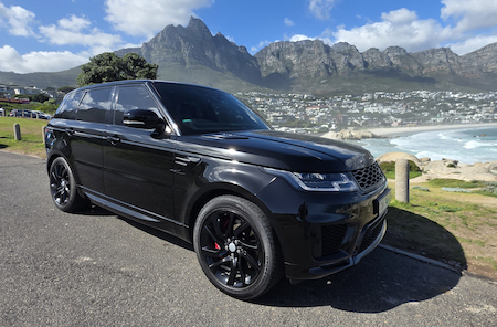 Range Rover Sport SVR Rental Cape Town